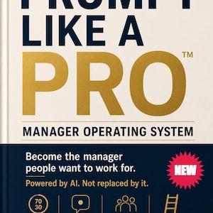AI Manager Toolkit PDF – Leadership Frameworks, Prompts & New Manager Guide