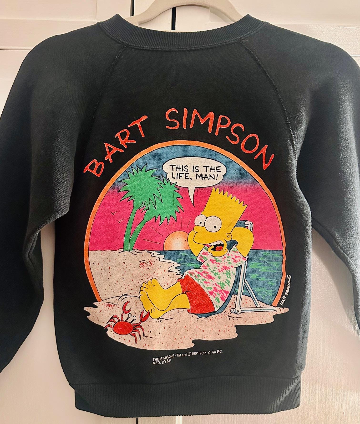Vintage 90s Simpson Crewneck - Etsy