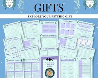 Exploring Your Psychic Gifts | Daily Weekly Monthly Tracker