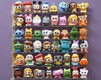 48PCS Princess Stilt Dolls Collectible Set – Rare Cartoon Figurines Action Figures Collection