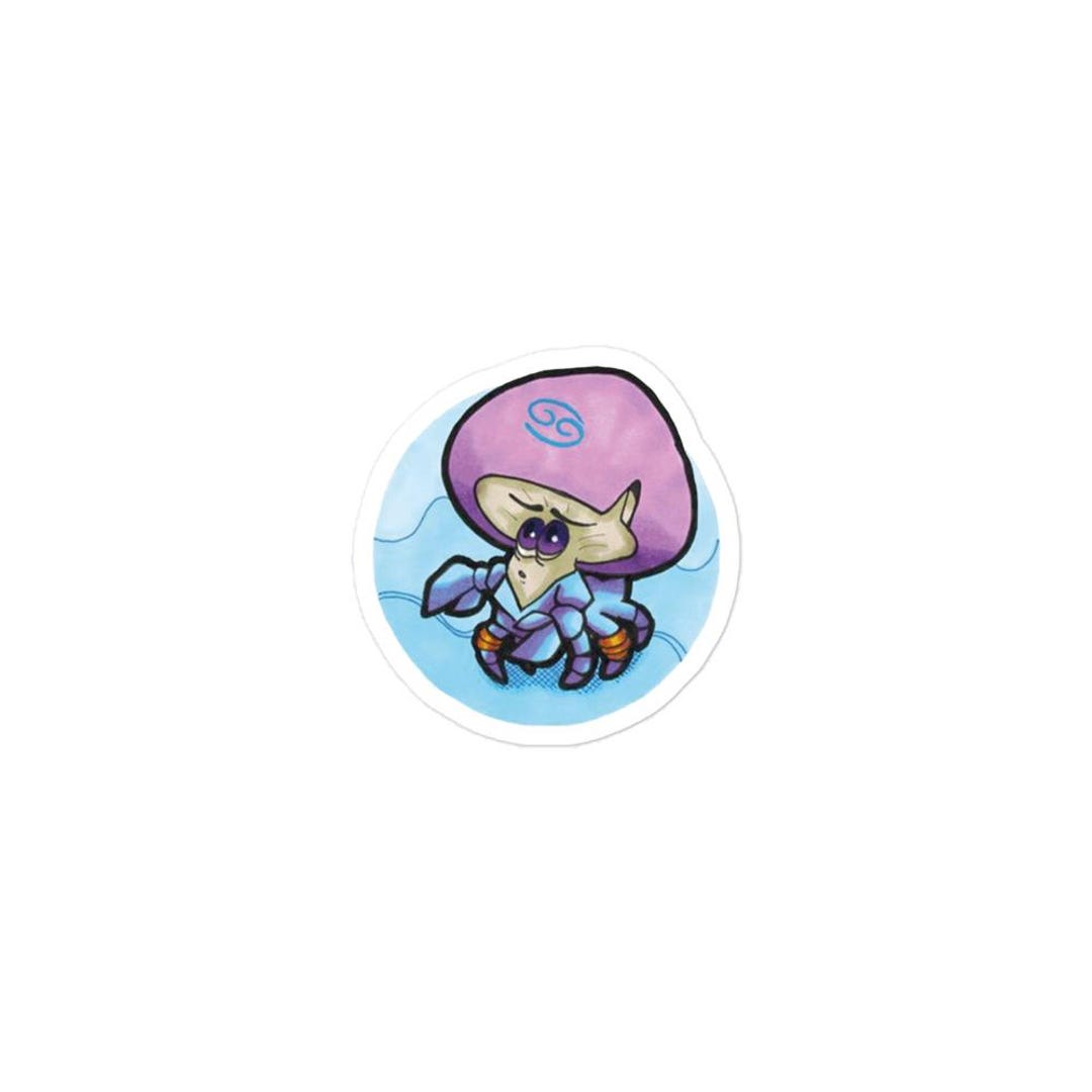 Gumpy Got Cancer Grumpy Cancer Zodiac Sticker | Vinyl Stickers - Etsy