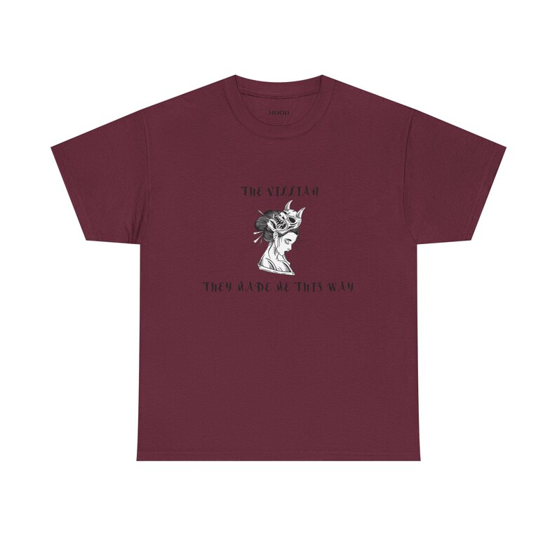 ヴィラン - ユニセックス ヘビーコットンTシャツ 画像 4