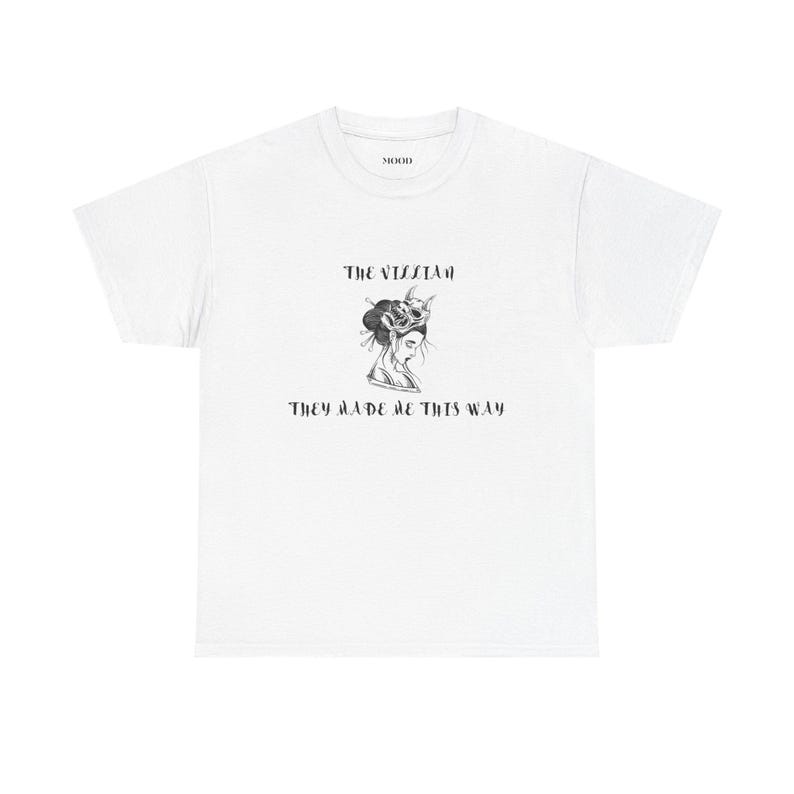 ヴィラン - ユニセックス ヘビーコットンTシャツ 画像 1