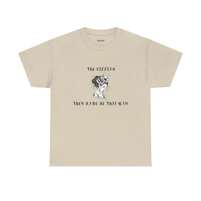 ヴィラン - ユニセックス ヘビーコットンTシャツ 画像 2