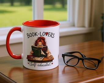 Booklovers Mug  | Book Lover Gift | Cosy Reading Mug | Literary Gift | Bookish Gift | Gift for Reader