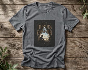 Anne of Green Gables Depths of Despair T-Shirt | Funny Literary Tee | LM Montgomery Gift | Book Lover Shirt | Bookish Gift | Gift for Her