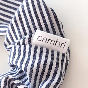 Satin Custom Brand Label Satin Fold Over Scrunchie Label for Brand Logo Label Custom Label for Small Business Sew In Brand Label Fabric