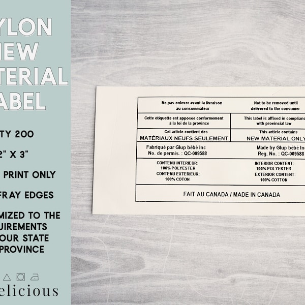 Pillow Law Label Etsy