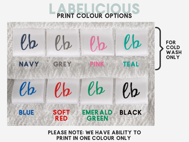 Satin Custom Brand Label Satin Fold Over Scrunchie Label for Brand Logo Label Custom Label for Small Business Sew In Brand Label Fabric image 4