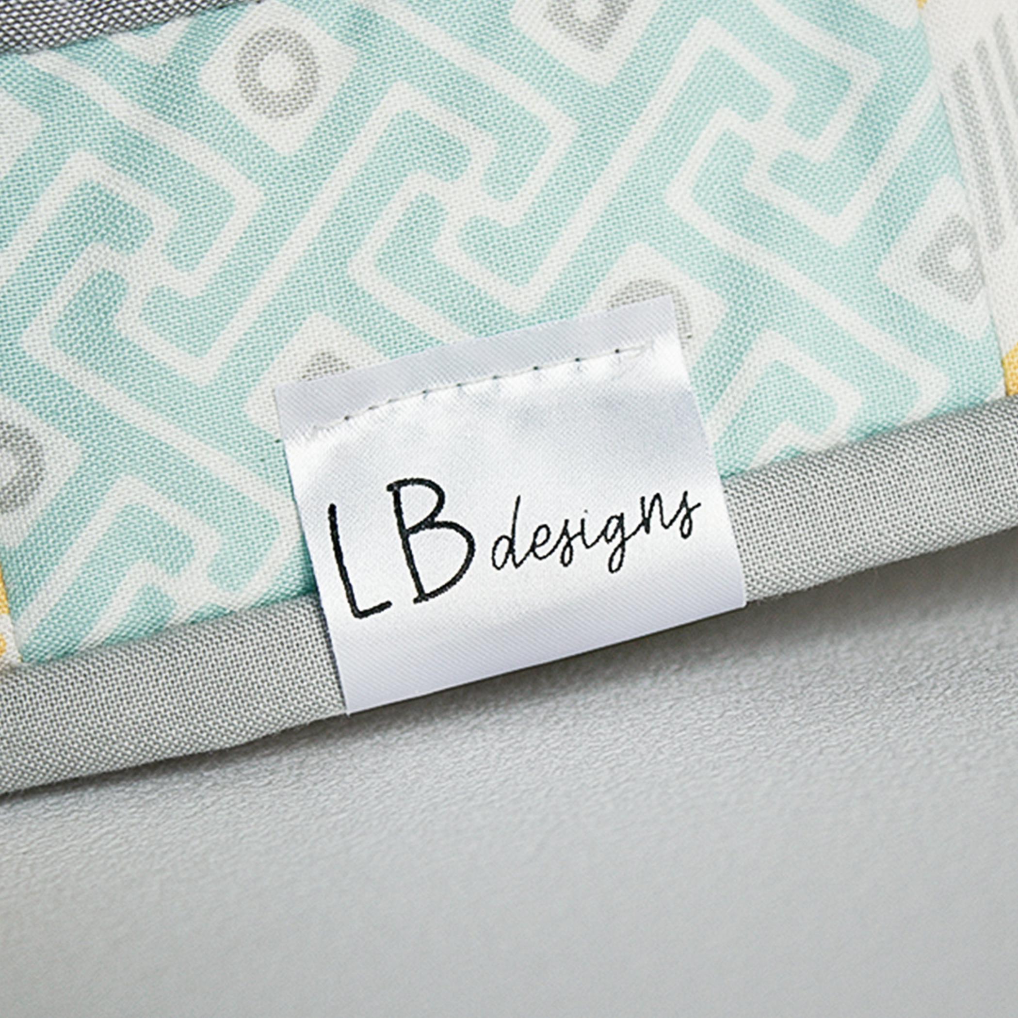 Custom Quilt label - Custom hem label for Quilt - Printed Clothing labels  - Custom brand label - Clothing labels - Personalized labels