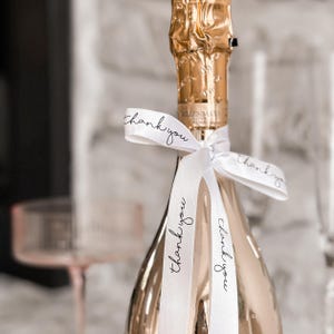 Cinta de raso personalizada para envolver regalos de agradecimiento, cinta de raso personalizada para cumpleaños, cinta de marca corporativa, regalo de agradecimiento, inauguración de la casa