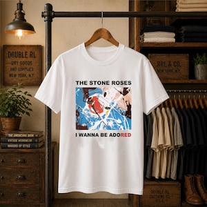 The Stone Roses I Wanna Be Adored T Shirt - Etsy UK The Stone Roses I Wanna Be Adored T Shirt - Etsy UK