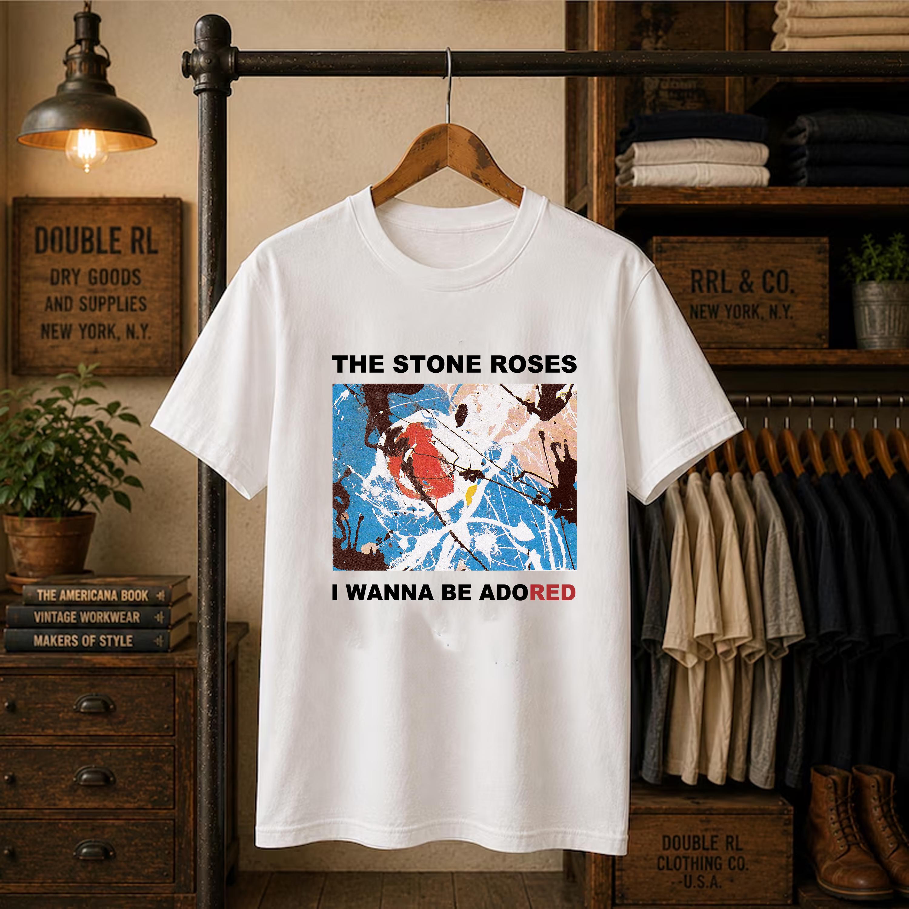 The Stone Roses I Wanna Be Adored T Shirt - Etsy The Stone Roses I Wanna Be Adored T Shirt - Etsy