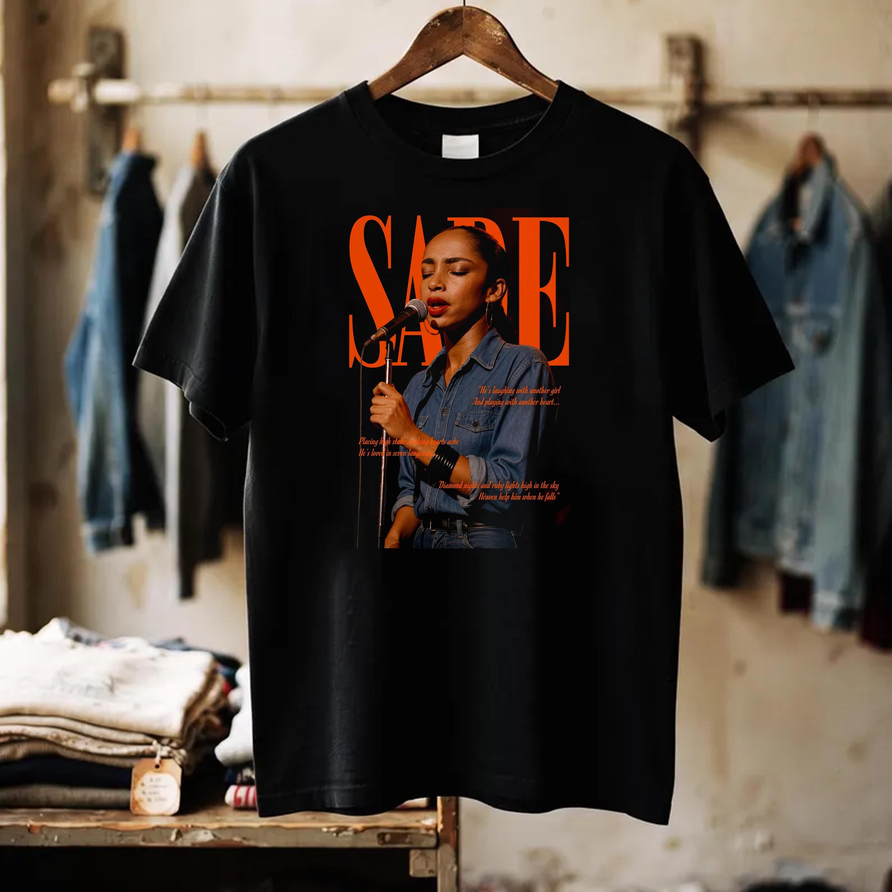 Kiss of Life Sade Shirt - Etsy