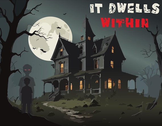 Haunted House Escape Room – Browser Based Horror Puzzle (Digital Download)