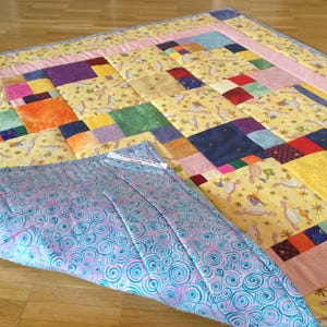 Patchwork Quilt Baby Play Mat / Girls Place