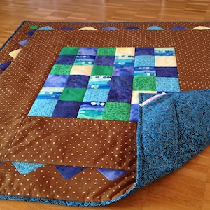 Patchwork Quilt Baby Play Mat / Lovely Patch III