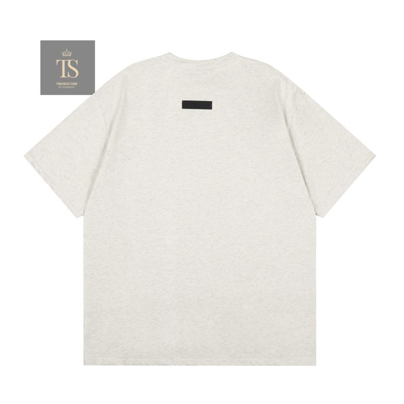 Maglietta unisex essenziale Fear of God 1977, maglietta streetwear di tendenza - vestibilità oversize casual immagine 5