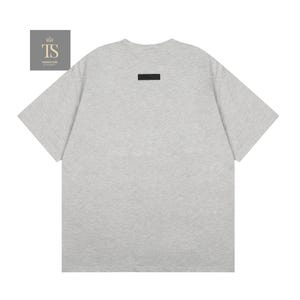 Maglietta unisex essenziale Fear of God 1977, maglietta streetwear di tendenza - vestibilità oversize casual immagine 6