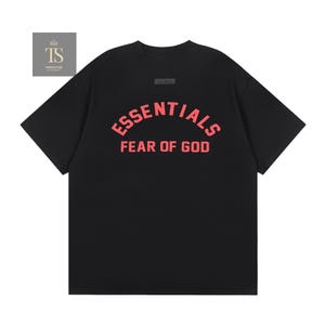 Camiseta Essencial Fear of God, Casual, Estilo Streetwear, Unissex, Tamanho Grande, Moderna, Cores Neutras imagem 7