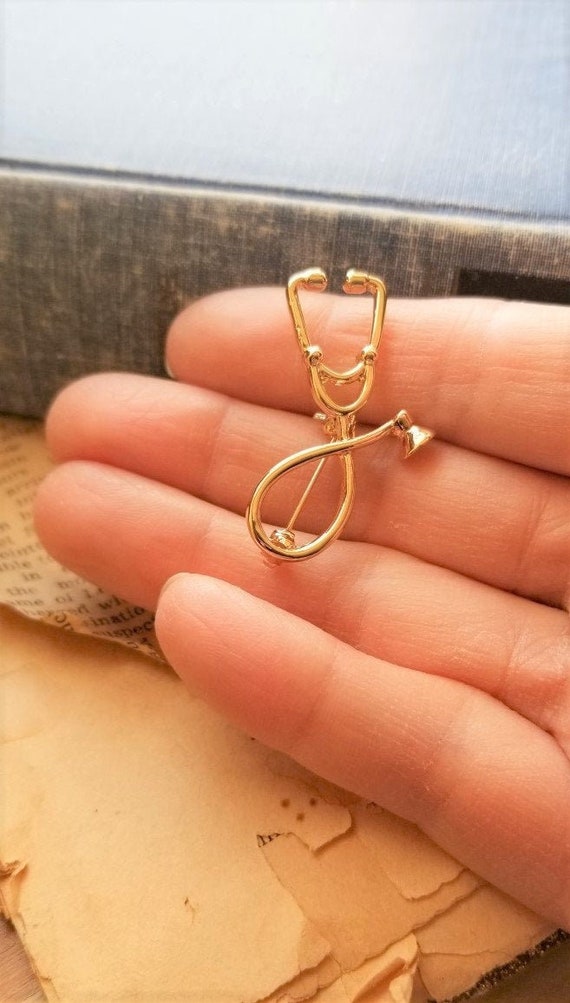 Nurse Doctor Health care worker Bandage pin brooch