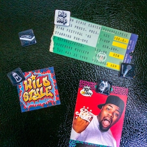 Hip Hop Magnet Set - Refrigerator Magnets - Home - Office - School - Dorm - Man Cave - Hip-Hop Fans