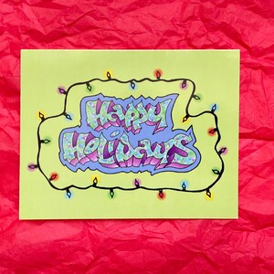Hip Hop Weihnachtsgrußkarten - Set mit 10 Karten