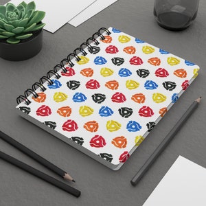 45 Record Adapter / Spiral Bound Journal