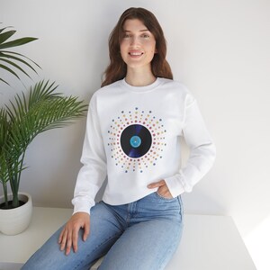 Hip Hop Sun Unisex Sweatshirt - Gift for Music Lover - Record Collector
