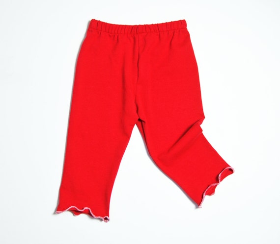 Items similar to Girls Capris - Cotton Knit - 5 Colors - Custom Made ...