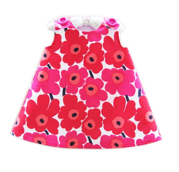 Items similar to Marimekko Toddler Dress - Girls Dress - Handmade Baby ...