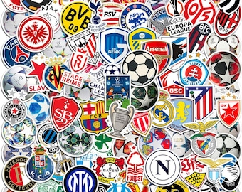 105Pcs Soccer Stickers World Cup 2026 – Waterproof Vinyl Decals for Laptops, Water Bottles, Scrapbooking, Gifts for Kids & Adults