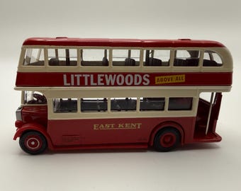 EFE Leyland PD1 Lowbridge “East Kent - Littlewood's” 15802 (1:76 Die‑Cast Bus Model)