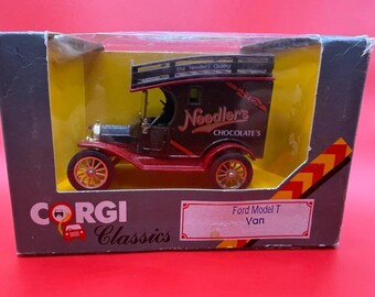 Corgi Classics Ford Model T – Needler’s Chocolates Van – Boxed Vintage Die‑Cast
