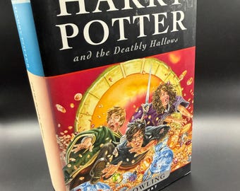 Harry Potter and the Deathly Hallows – First Edition – Bloomsbury 2007 – Collectible Hardback – JK Rowling – UK Print