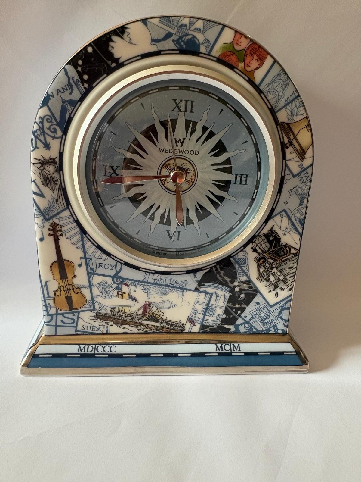 Wooden Japanese Citizen Charm: Timeless Clock Millennium   インテリア時計 Rectangular Wall 32cm インテリア時計
