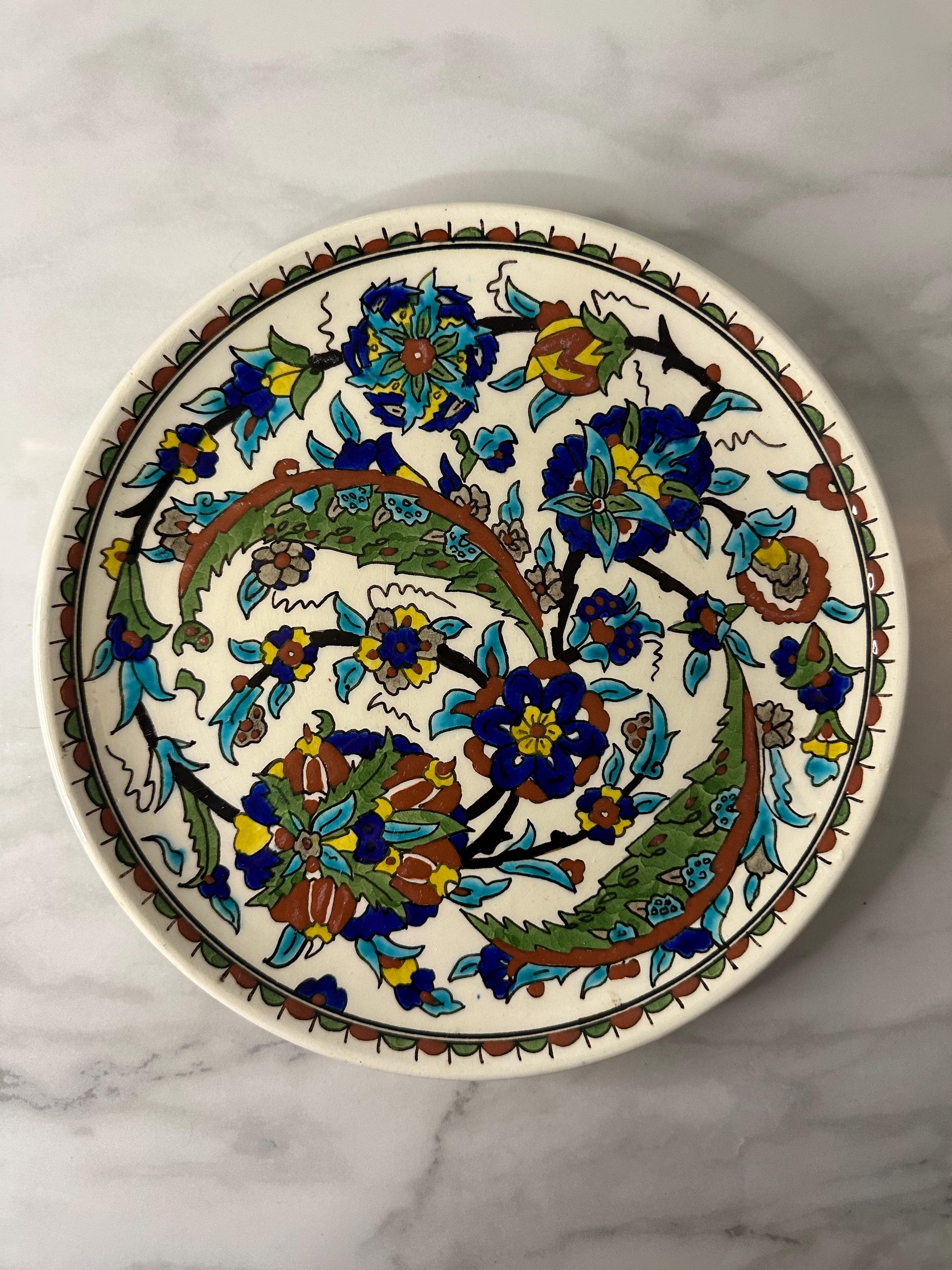 Kutahya Plate - Etsy