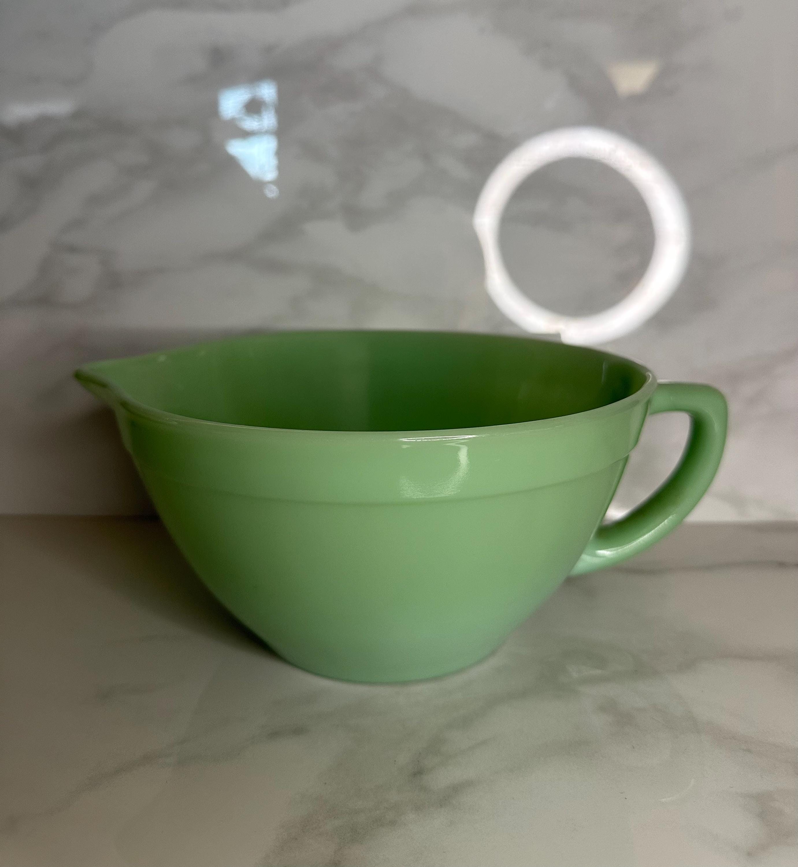 Fire King Jadeite Batter Bowl - Etsy