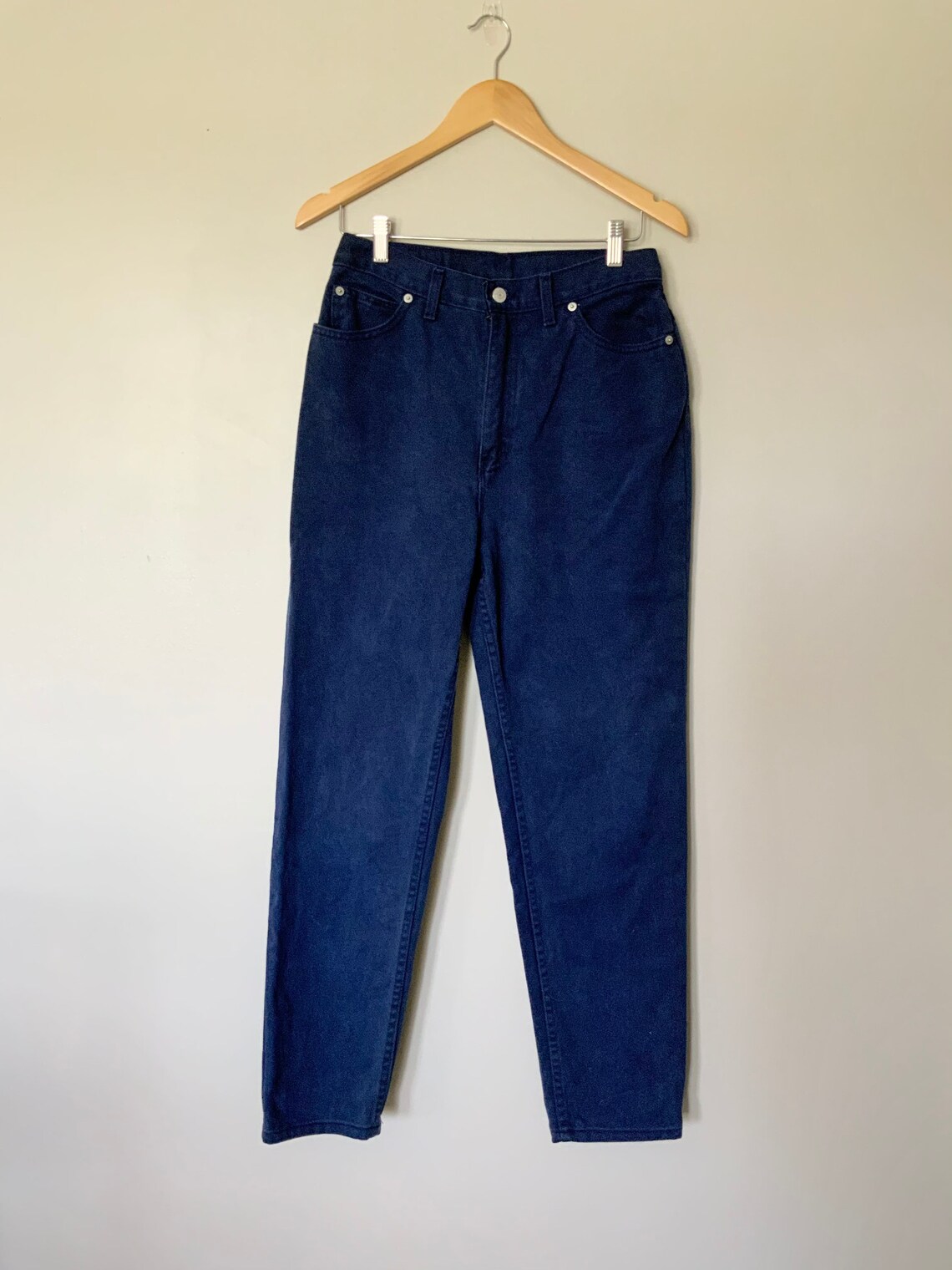 Vintage Riders Jeans 29 Waist Indigo High Waist Mom Jeans Etsy