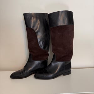 Vintage Gucci Boots Gucci Booties Black Leather Gucci Boots