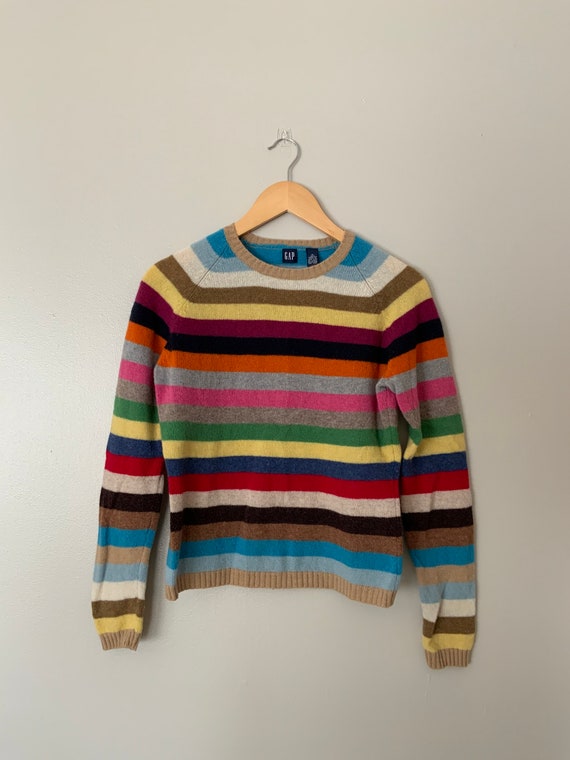 トップス \"OLD GAP\" rainbow nep wool knit gap トップス 