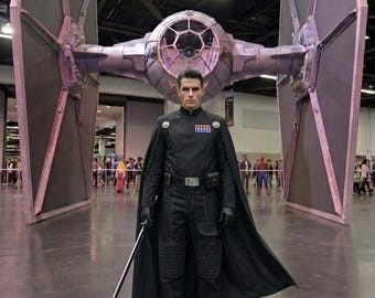 Imperial Officer Uniform Star Wars Inspired | Bespoke Imperial Commander Uniform for Men | Custom Tailored Galactic Commander Suit
