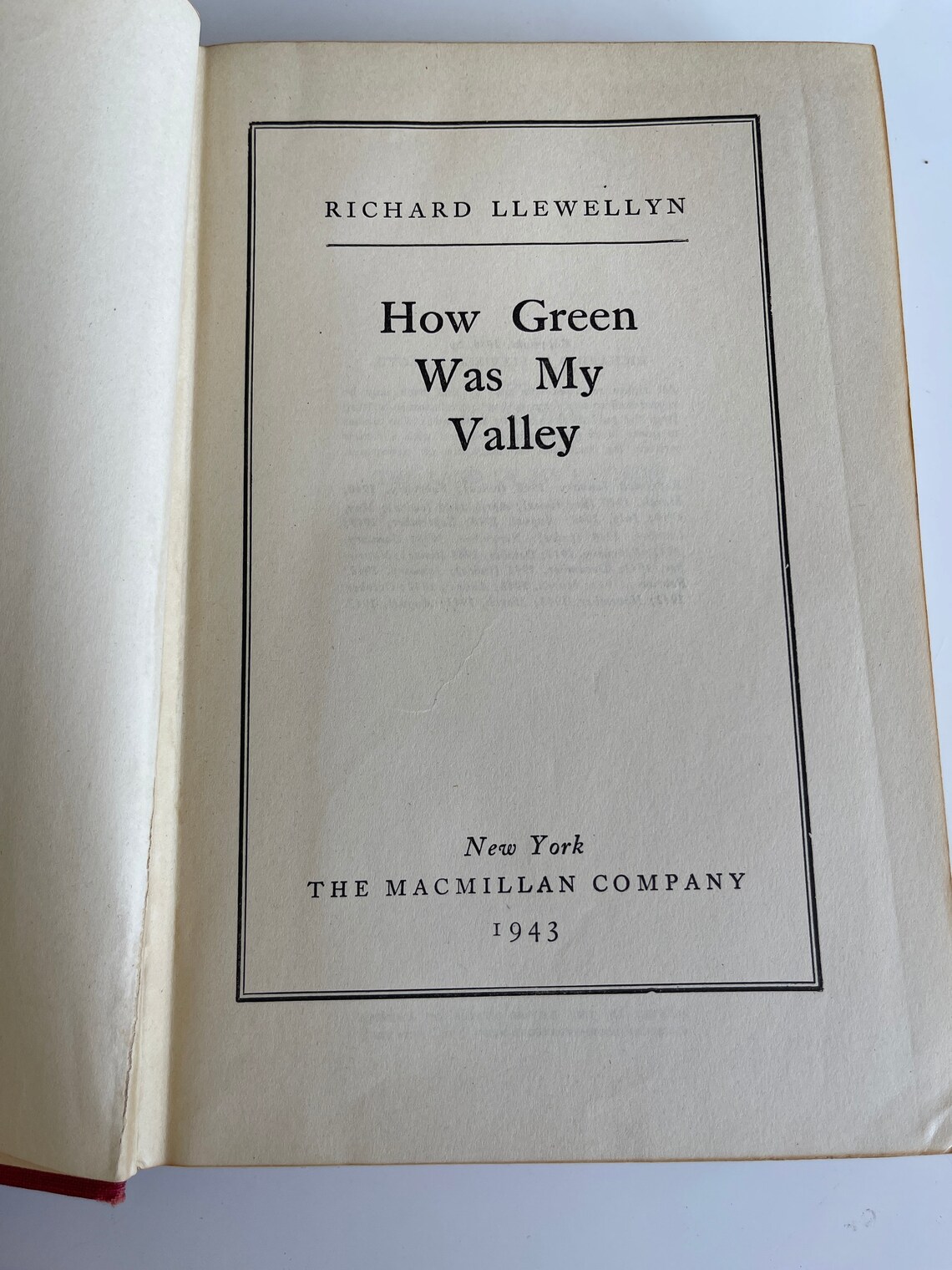who wrote the book how green was my valley who wrote the book how green was my valley