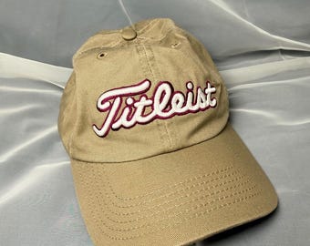 Casquette de golf Titleist Olde Sycamore membre invitée 2006 Casquette ajustable Charlotte NC