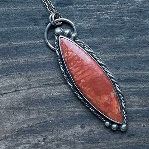 Snakeskin Agate Pendant