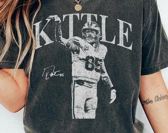 George Kittle Shirt, George Kittle San Francisco Comfort colors Shirt, San Francisco 49ers Shirt