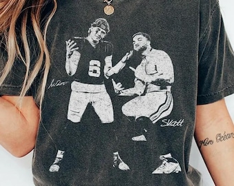 Jaxson Dart Cam Skattebo Football Shirt, New York Football Tee, Giants  Football Gift Unisex