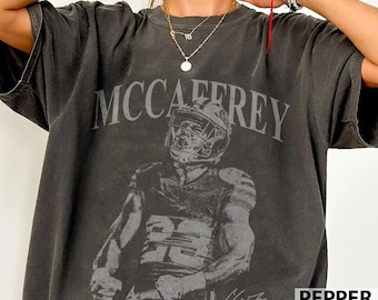 Christian McCaffrey Football Tee, San Francisco Game Day Shirt, 49ers Fan Gift