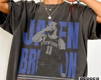 Jalen Brunson T-Shirt, King Of New York, Knicks Basketball, NYC Fan Gift