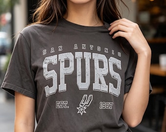 San Antonio Spurs Basketball Tee, Established 1967, NBA Team Fan Gift, Go Spurs Go